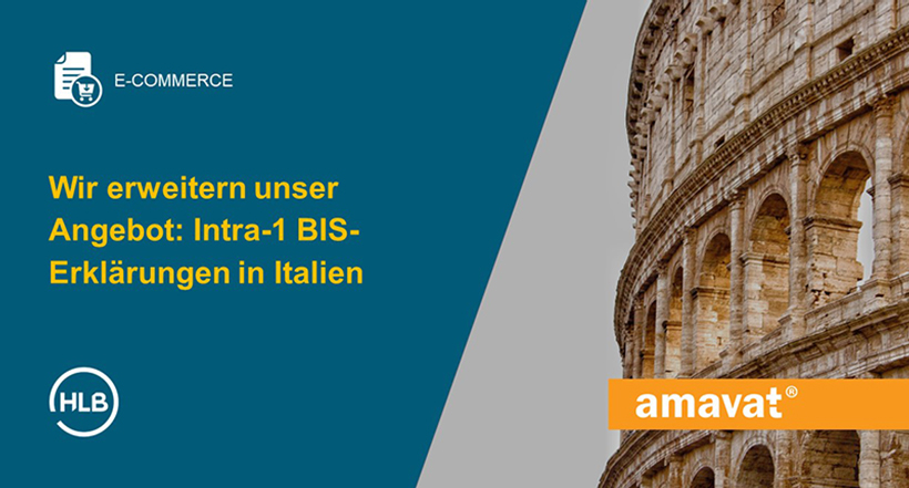 Wir erweitern unser Angebot Intra-1 BIS-Erklärungen in Italien