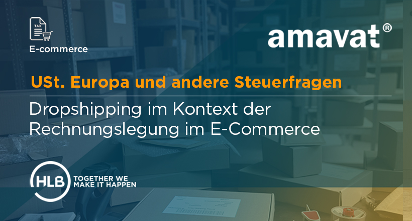 Dropshipping im Kontext der Rechnungslegung im E-Commerce